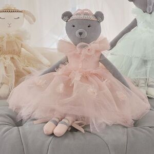 Pottery Barn Kids Monique Lhuillier Ballerina Bear Designer Doll